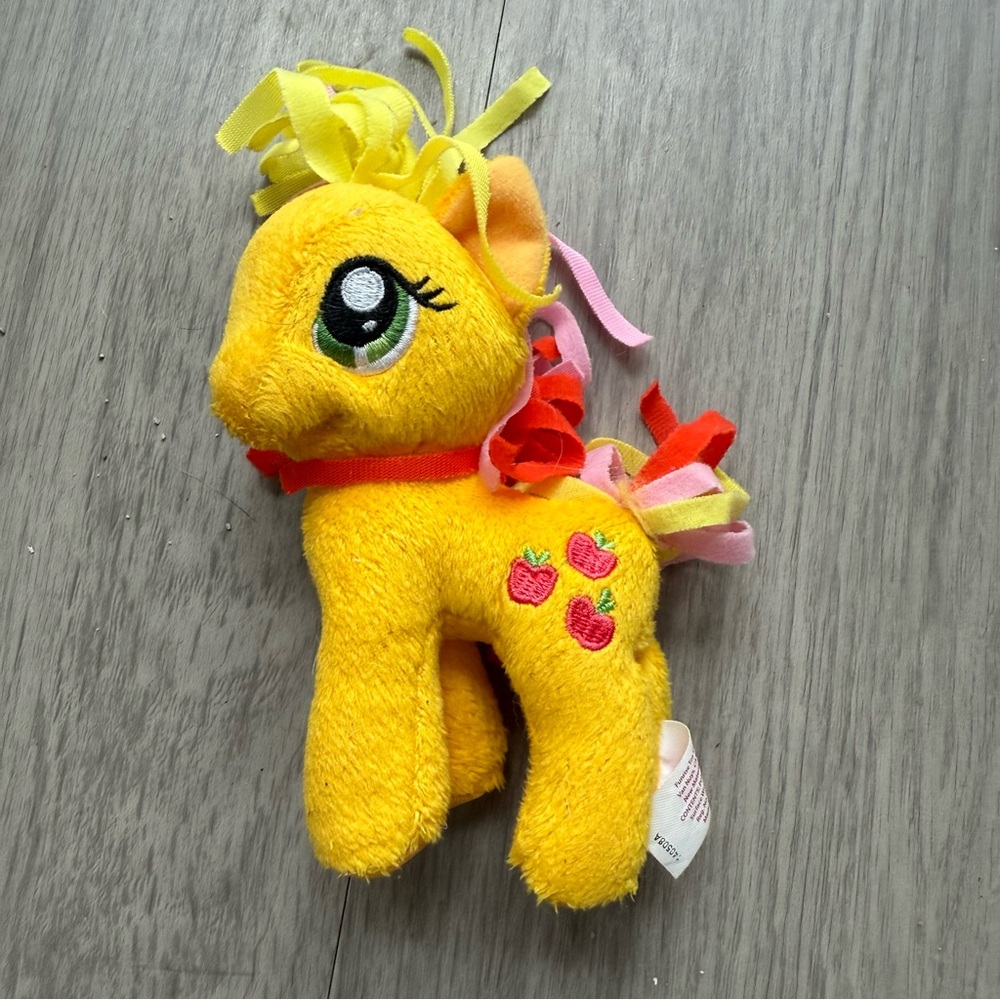 Yellow Plush Pony Toy My Little Pony Applejack
